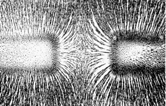 File:Magnetic field of bar magnets repelling.png