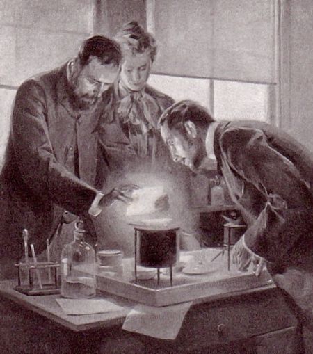 File:450px-Curie and radium by Castaigne.jpg
