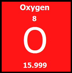 oxygen periodic table symbol