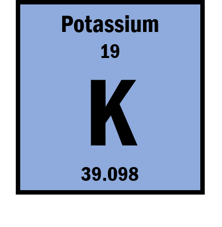 potassium atom