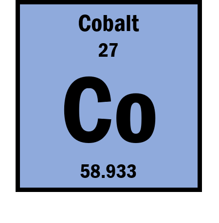 periodic table Pure Element Sample 1 g Metall Cobalt metal 27 Co 99,95% 